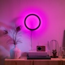 Philips Hue 8719514343382 LED fali lámpa Sana 1x20W | 1200-1400lm | 2000-6500K - White and Color Ambiance, szabályozható, Bluetooth, fekete