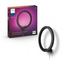 Philips Hue 8719514343382 LED fali lámpa Sana 1x20W | 1200-1400lm | 2000-6500K - White and Color Ambiance, szabályozható, Bluetooth, fekete
