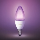 Philips Hue 8719514356610 LED intelligens izzó 1x4W | E14 | 320-470lm | 2000-6500K - White and color Ambiance, szabályozható, Bluetooth, fehér