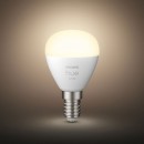 Philips Hue 8719514356696 LED izzó 1x5,7W | E14 | 470lm | 2700K | P45 - Bluetooth, White