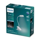 Philips 8719514396890 LED lámpa klipszel Donutclip 1x3W | 175lm | 4000K - nagyító, USB, fehér