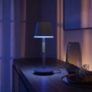Philips Hue 8719514404595 LED hordozható érintős asztali lámpa Go 36cm | 1x6,2W | 530 lm - fekete IP54, White and Color Ambiance