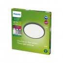 Philips 8719514418011 LED kültéri mennyezeti lámpa SuperSlim 1x15W | 1500lm | 4000K | IP54 - SceneSwitch, fekete