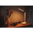 Philips 8719514420410 asztali érintős lámpa Ivory 1x5W | 130lm | 2700-5000K - USB, szabályozható, fehér