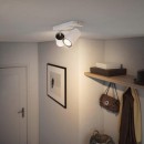 Philips 8719514435230 mennyezetre szerelhető spotlámpa Kosipo 2x5,5W | GU10 - állítható, fehér