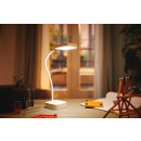 Philips 8719514443815 LED asztali érintőlámpa Rock 1x5W | 90lm | 5000K - USB, szabályozható, fehér