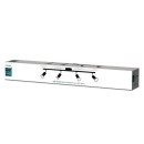 Philips 8719514465275 mennyezetre szerelhető spotlámpa Limbali 4x50W | GU10 - fekete