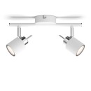 Philips 8719514465312 mennyezetre szerelhető spotlámpa Meranti 2x35W | GU10 - fehér