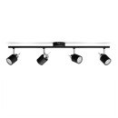 Philips 8719514465435 mennyezetre szerelhető spotlámpa Meranti 4x35W | GU10 - fekete