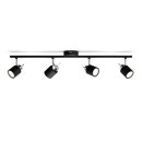 Philips 8719514465435 mennyezetre szerelhető spotlámpa Meranti 4x35W | GU10 - fekete