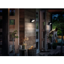 Philips 8719514477254 LED kültéri fali lámpa Mimosa 1x7W | 630lm | 2700K | IP44 - antracit