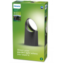 Philips 8719514477315 LED kerti oszloplámpa Mimosa 1x7W | 680lm | 4000K | IP44 - antracit
