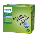 Philips 8719514477339 kerti kábel csatlakozó 6 db GardenLink IP65 - fekete