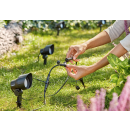 Philips 8719514477353 kerti fali lámpa GardenLink 3x24W | 1800lm | 2700K | IP44 - 3 db-os készlet, leszúrható, fekete