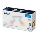 WiZ Colors 8719514551893 LED mennyezeti spotlámpa Imageo 2x5 | GU10 | 700lm | 2200-6500K | RGB – szabályozható, fehér