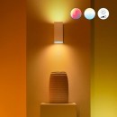 Wiz Colors 8719514554597 fali lámpa 2xGU10 | 2x5W | 345lm | 2200-6500K | RGB - fehér