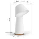 Philips Hue  8720169262997 LED asztali lámpa Twilight  | 13,4W integrált LED forrás | 1380lm | 2000-6500 RGBK