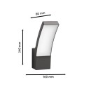 Philips 8720169263796 LED kültéri fali lámpa Splay  | 3,8W integrált LED forrás | 800lm | 2700K