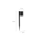 Philips 8720169265561 LED napelemes kültéri lámpa leszúráshoz Fyce | 1,5W integrált LED forrás | 200lm | 2700K
