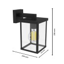 Philips 8720169266377 kültéri fali lámpa Bellini E27