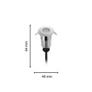 Philips 8720169269279 LED alacsony feszültségű kültéri világítás Spore | 1W integrált LED forrás | 2700K