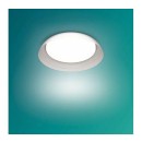 Philips 8720169300972 LED mennyezetre szerelhető lámpa Fleta  | 10W integrált LED forrás | 1850lm | 2700K