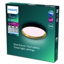 Philips 8720169301351 LED mennyezetre szerelhető lámpa Hanno | 24W integrált LED forrás | 2800lm | 4000K