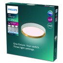 Philips 8720169301399 LED mennyezetre szerelhető lámpa Hanno | 24W integrált LED forrás | 2800lm | 4000K