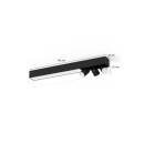 Philips HUE  8720169318434 LED mennyezetre szerelhető lámpa Centris  | 3x4,2+36W GU10/LED | 2000-6500K+RGBK