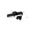 Philips HUE  8720169318670 LED mennyezetre szerelhető lámpa Centris  | 3x4,2+25W GU10 | 2000-6500K+RGBK