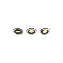 Philips Hue  8720169319813 LED süllyeszthető lámpa Milliskin  | 3x4,2W GU10 | 3x400lm | 2200-6500K