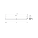 Philips 8720169510388 LED fali lámpa Projectline Batten | 9,6W integrált LED forrás | 1120lm | 3000+4000+6500K
