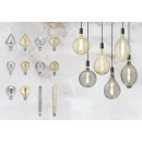 Trio 907-879 LED dizájn szálas izzó Globe 1x8W | E27 | 560lm | 2700K - szabályozható, borostyánsárga