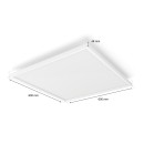 Philips 8720169328990 LED mennyezetre szerelhető lámpa Aurelle  | 39W integrált LED forrás | 3750lm | 2200-6500K
