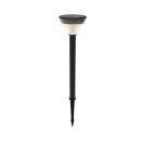 Philips 8721103105615 LED napelemes kültéri leszúrható lámpa Kyna  | 4W integrált LED forrás | 400lm | 2700K | fekete