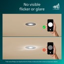 Philips 8721103037992 LED süllyeszthető lámpa Cilantro | 5W integrált LED forrás | 550lm | 4000K | fekete