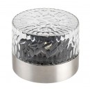 Rabalux 7010 2x LED kültéri napelemes asztali lámpa Lentula 1x0,5W | 10lm | 3000K | IP44 - rozsdamentes acél