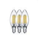 Trio 989-3200 LED izzó Kerze 3x2W |E14 | 250lm | 2700K