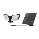 Philips 8721103105455 LED napelemes kültéri fali lámpa Zyren  | 25W integrált LED forrás | 4000lm | 5000K | fekete