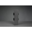 Trio 9964-42 kültéri oszlop aljzattal Garden Socket 4 aljzat | max 3600W - antracit