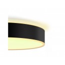 Philips Hue 41160/30/P6 LED mennyezeti lámpa Enrave L + Hue Switch 1x33,5W | 4300lm | 2200-6500K - szabályozható, Bluetooth, White Ambiance, fekete