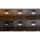 Philips 8721103096067 LED ventilátor világítással Bliss  | 35W integrált LED forrás | 4500lm | 2700-6500K | fényerőszabályzó | távirányítás | aranyszínű