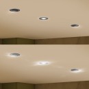 Philips 8721103038074 LED süllyeszthető lámpa Cilantro | 5W integrált LED forrás | 550lm | 4000K | fekete