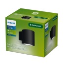 Philips 8721103104915 kültéri fali lámpa Fylx  GU10 | fekete