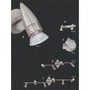 Ideal Lux 089591 mennyezetre szerelhető spotlámpa Alfa Cromo 6x50W | GU10 - króm