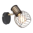 Globo 54013-1 fali lámpa Argusto 1x40W | E27 - fekete