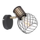 Globo 54013-1 fali lámpa Argusto 1x40W | E27 - fekete