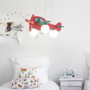 Ideal Lux 136325 gyermek függőlámpa csillár Avion 3x40W|E14 - repülőgép motívummal