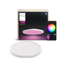 Philips Hue  8721103044594 mennyezetre szerelhető lámpa Surimu  | 60W integrált LED forrás | 2850lm | 2000-6500K | rgb - színes | fényerőszabályzó | fehér