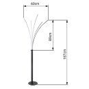 Globo 59229B LED állólámpa BIZZY  | 36W integrált LED forrás | 910lm | 3000K